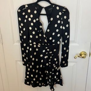 Topshop Black Mini Dress